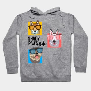 Shady Paws Rule Dog Hoodie